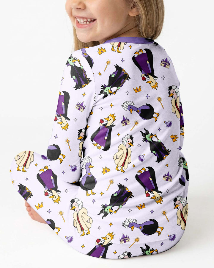 Evil Goose Bamboo Two Piece Long Sleeve Pajama Set