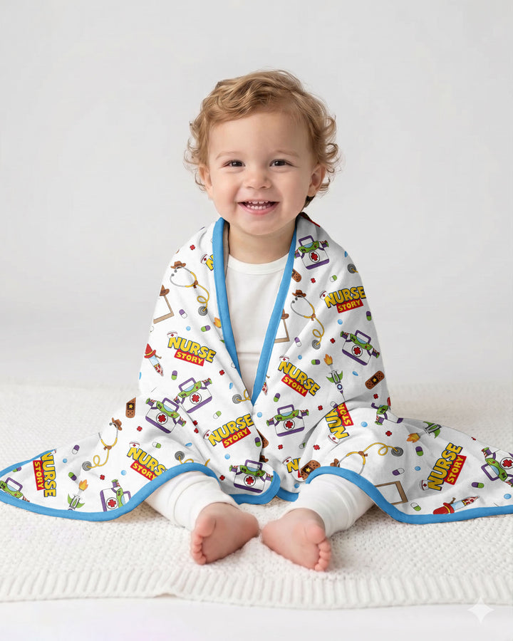 Nurse Story Bamboo Blanket