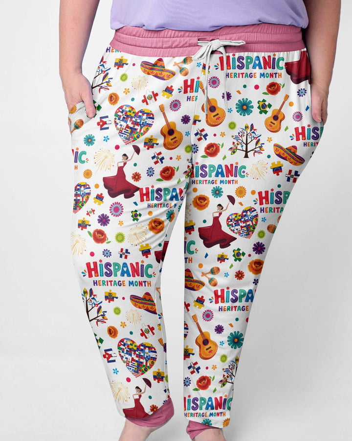 Fiesta Hispanic Heritage Month Bamboo Women Pajama Set