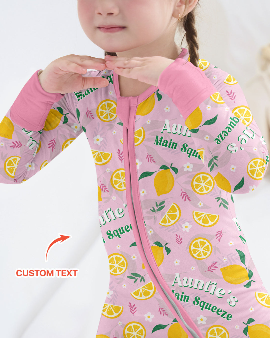 Personalized Family's Main Squeeze Bamboo Convertible Zippy