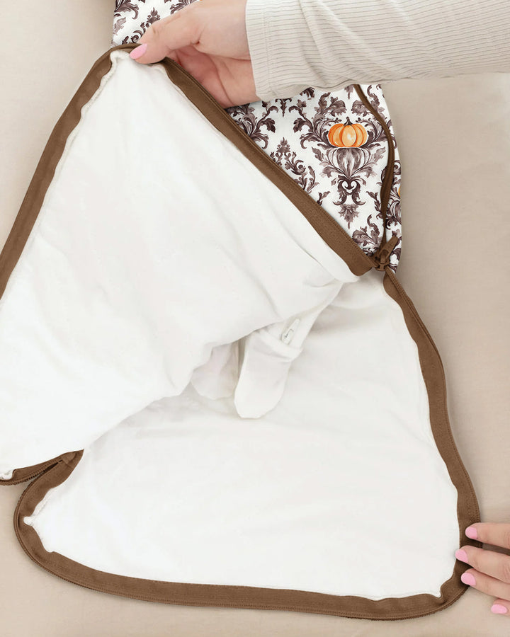 Pumpkin Toile Family Matching Bamboo Sleep Bag