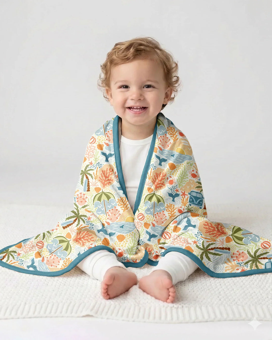 Beachy Boho Bamboo Blanket