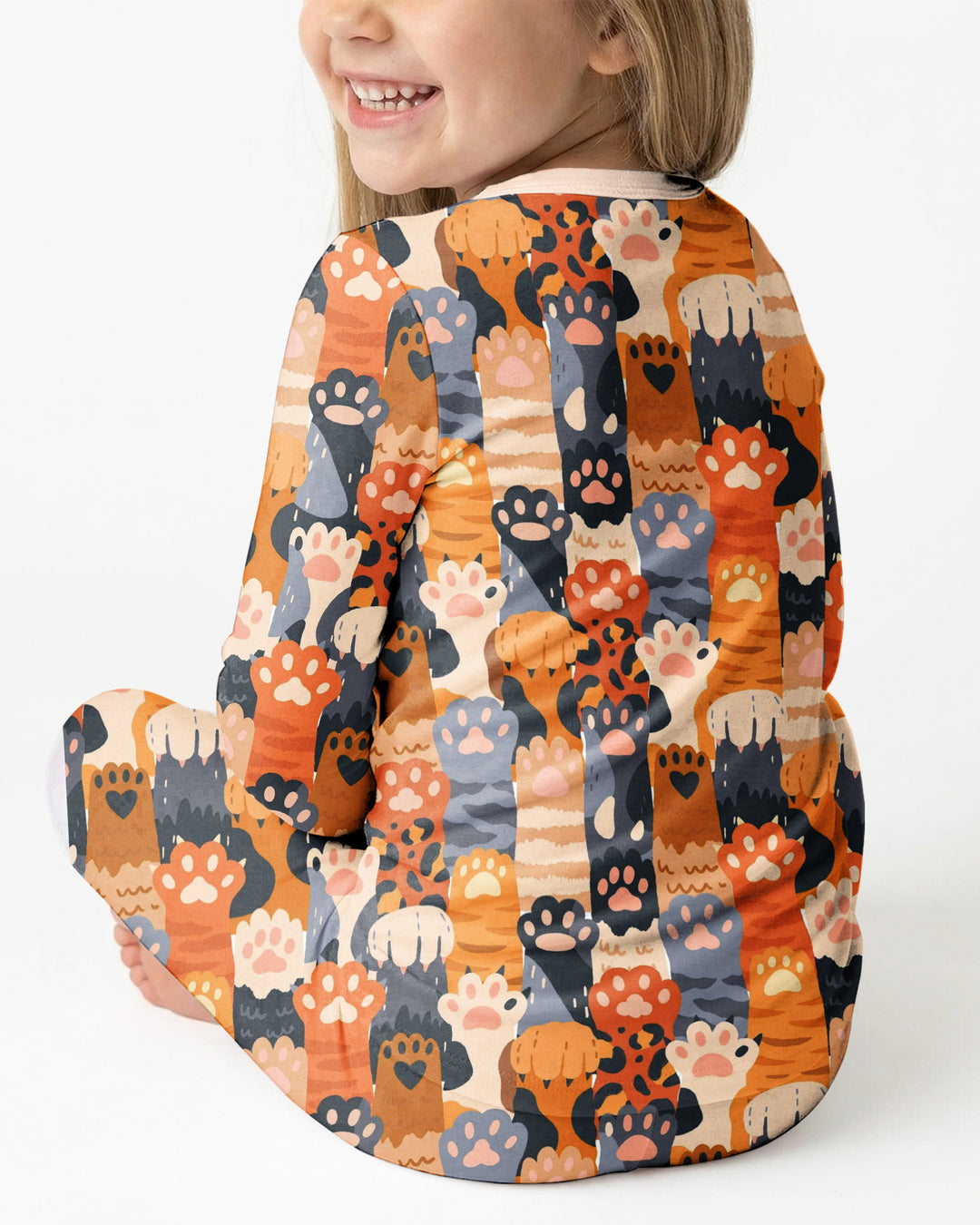 Curious Paws Bamboo Two Piece Long Sleeve Pajama Set