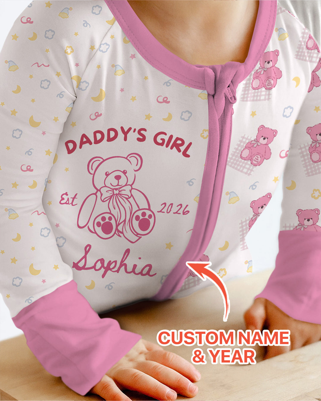 Daddy's Girl Club Bamboo Convertible Zippy