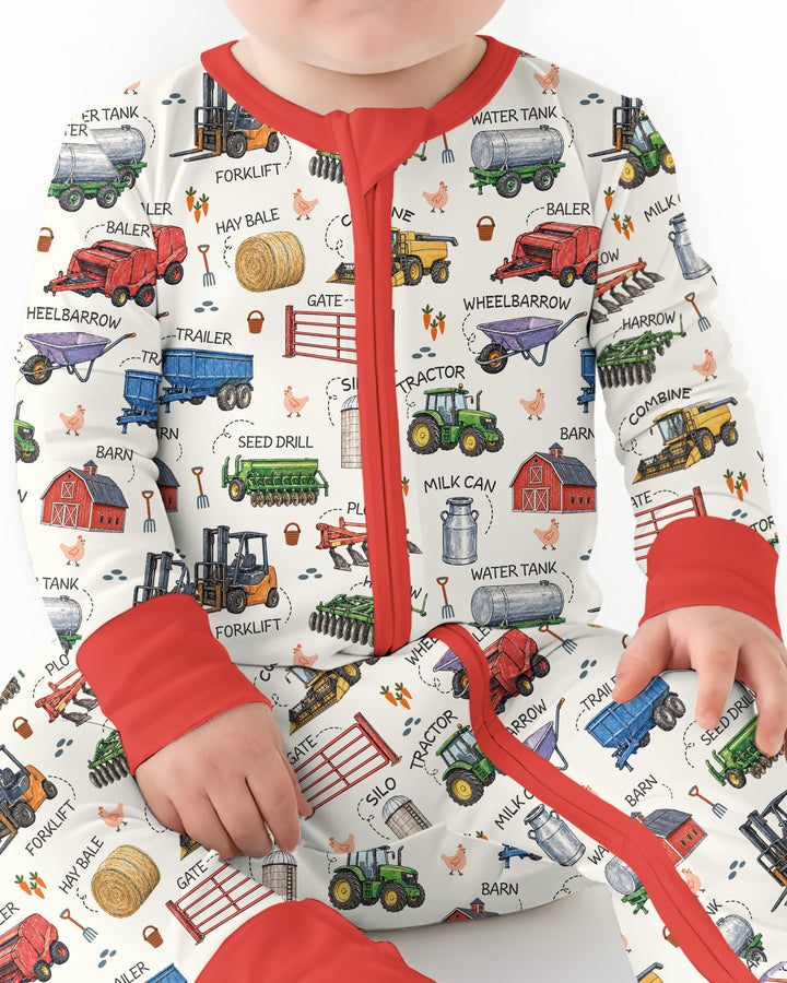 Little Farmer Bamboo Convertible Zippy