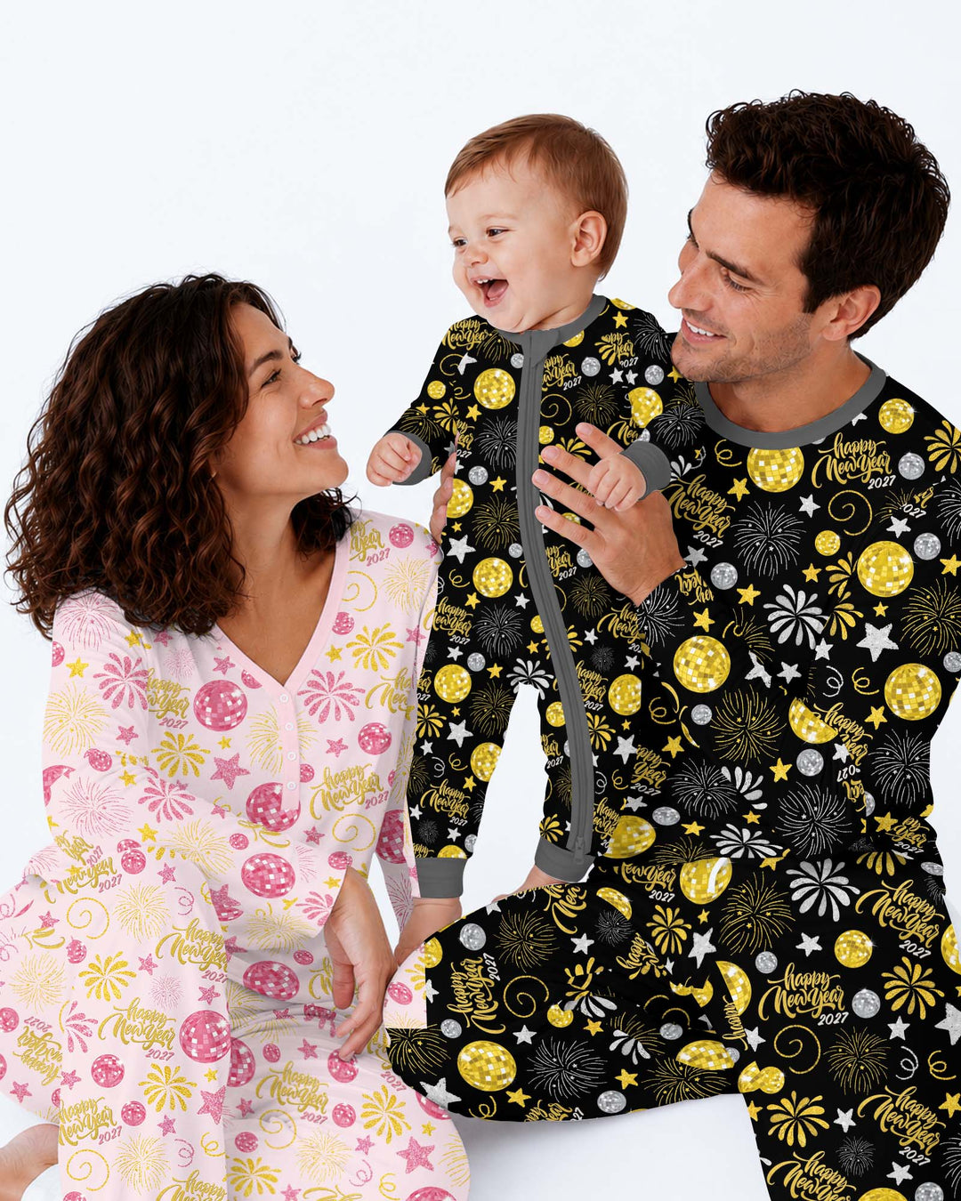 New Year's Eve Celebration Bamboo Men's Pajama Set