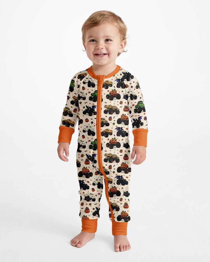 Spooky Monster Truck Bamboo Convertible Zippy