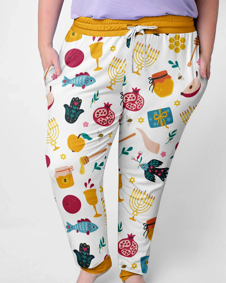 Shanah Tovah Party Bamboo Women Pajama Set