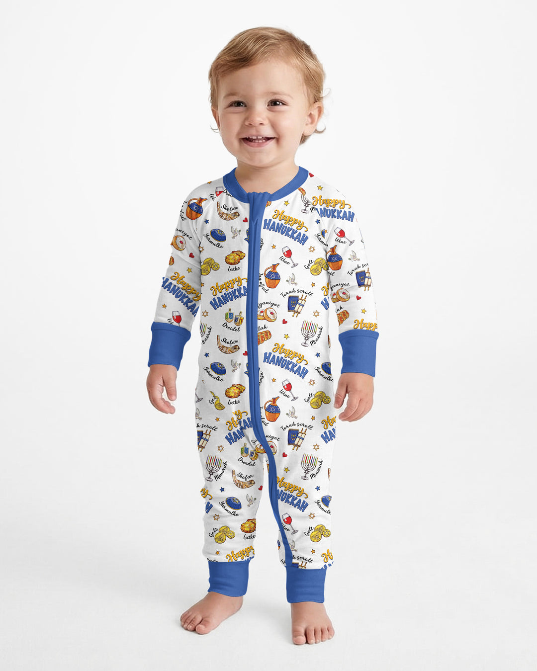 Tis The Season Hanukkah Bamboo Convertible Zippy