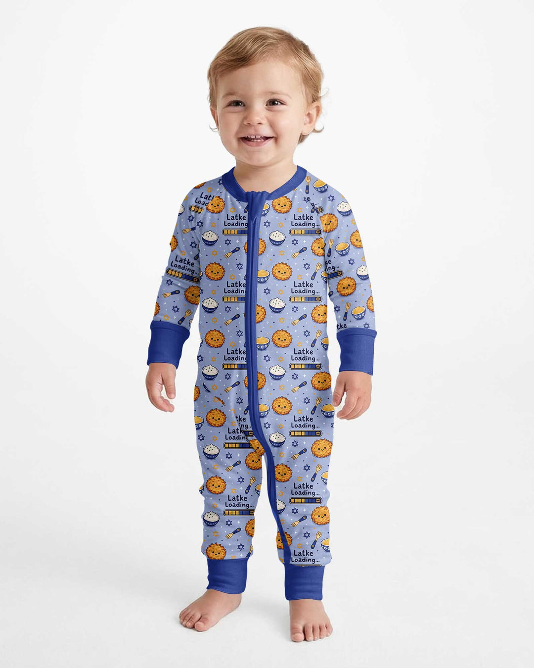 Latke For Hanukkah Bamboo Convertible Zippy