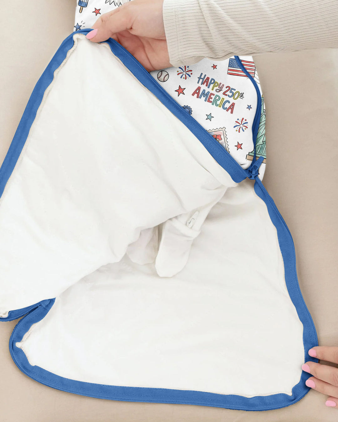 America 250 Celebration Bamboo Sleep Bag