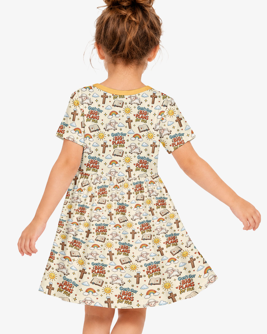 God's Got Big Plans For Me Bamboo Twirl Dress