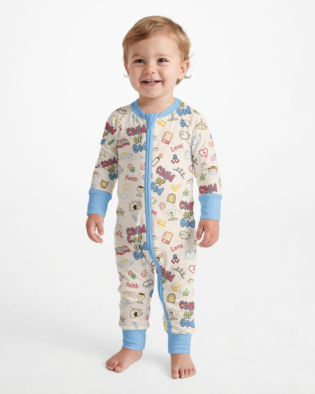A Child Of God Family Matching Bamboo Convertible Zippy