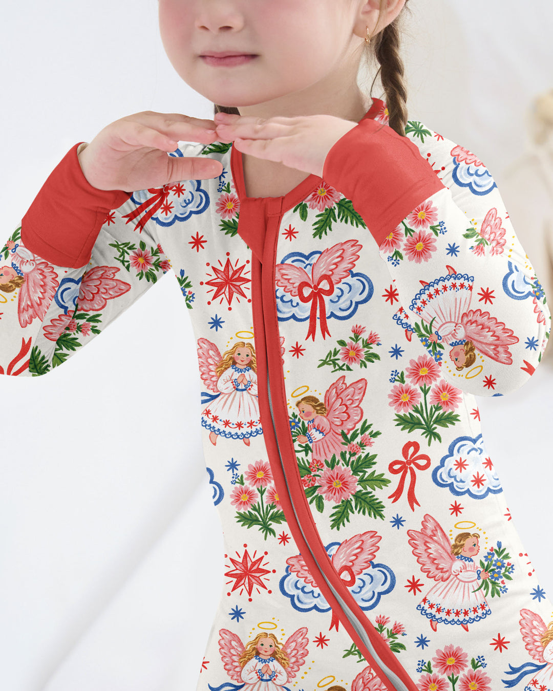 Angel Christmas Bamboo Convertible Zippy