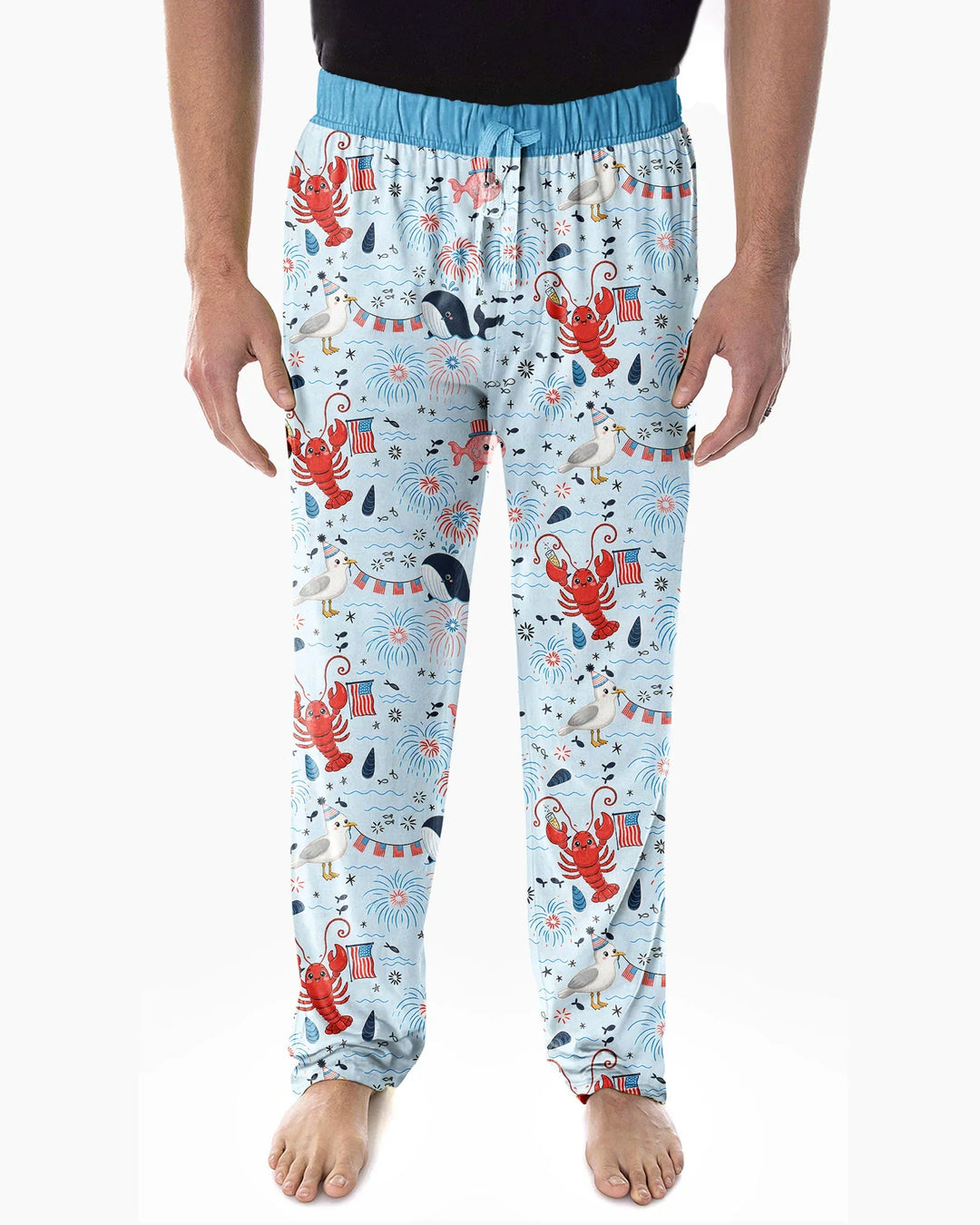 Celebrate 4th of July Family Matching Bamboo Men's Pajama Set