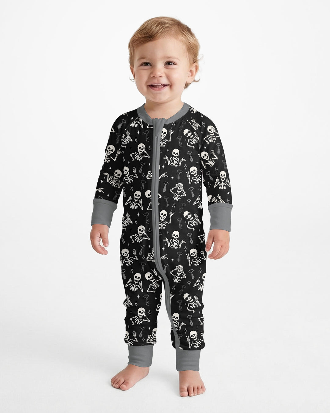 Funny Skeleton Bamboo Convertible Zippy