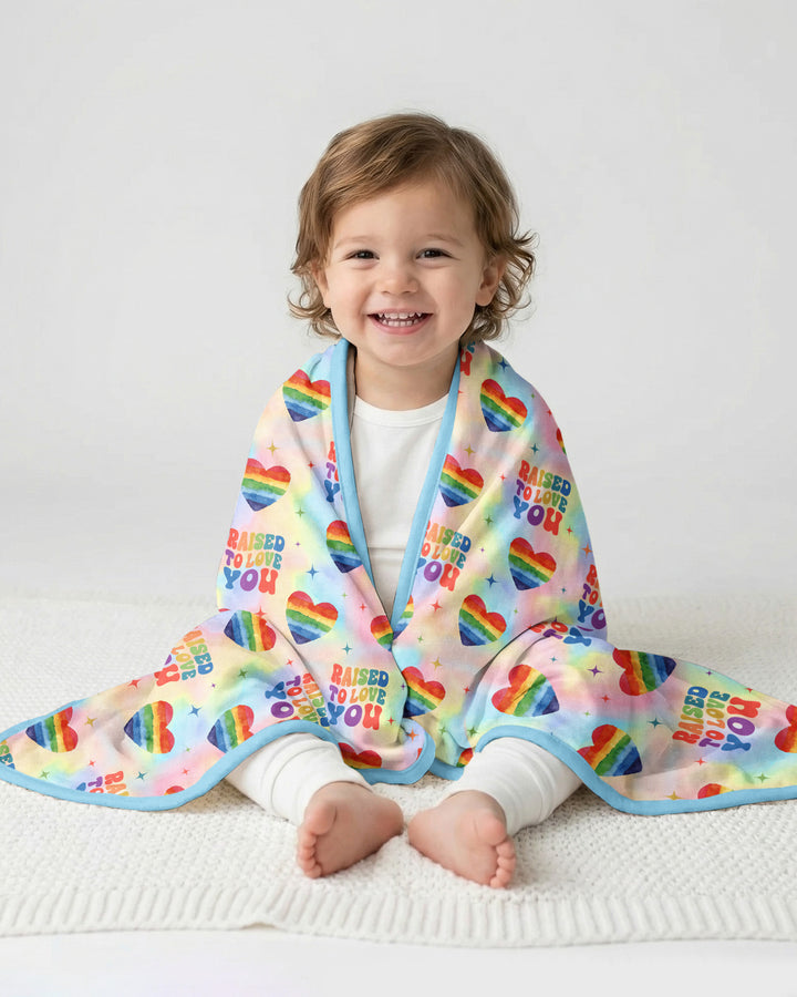 Raised To Love You Bamboo Blanket