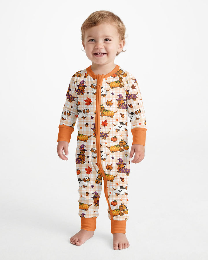 Spooky Dachshund Bamboo Convertible Zippy