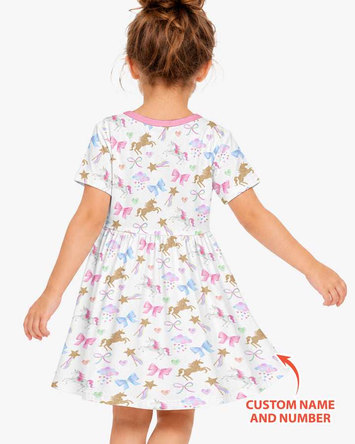 Custom Name When I Wake Up I Will Be Birthday Bamboo Twirl Dress