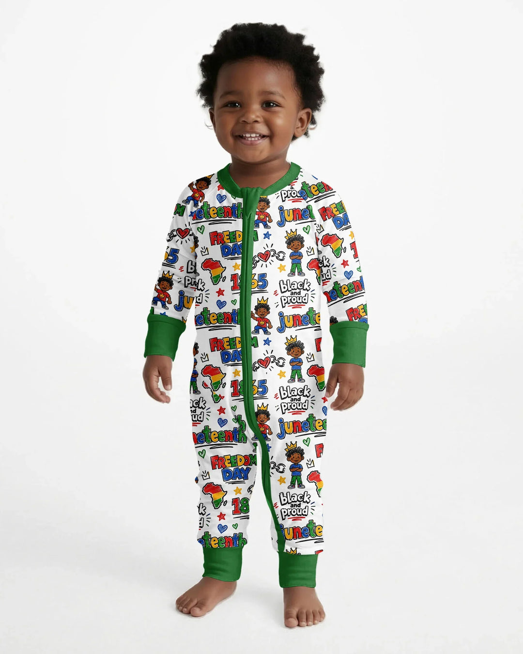 Juneteenth Black and Proud Bamboo Convertible Zippy