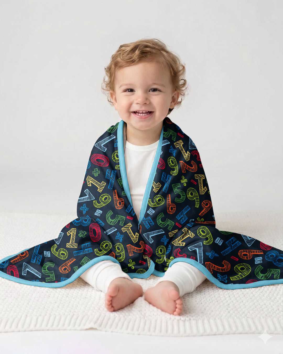Math Doodles Bamboo Blanket