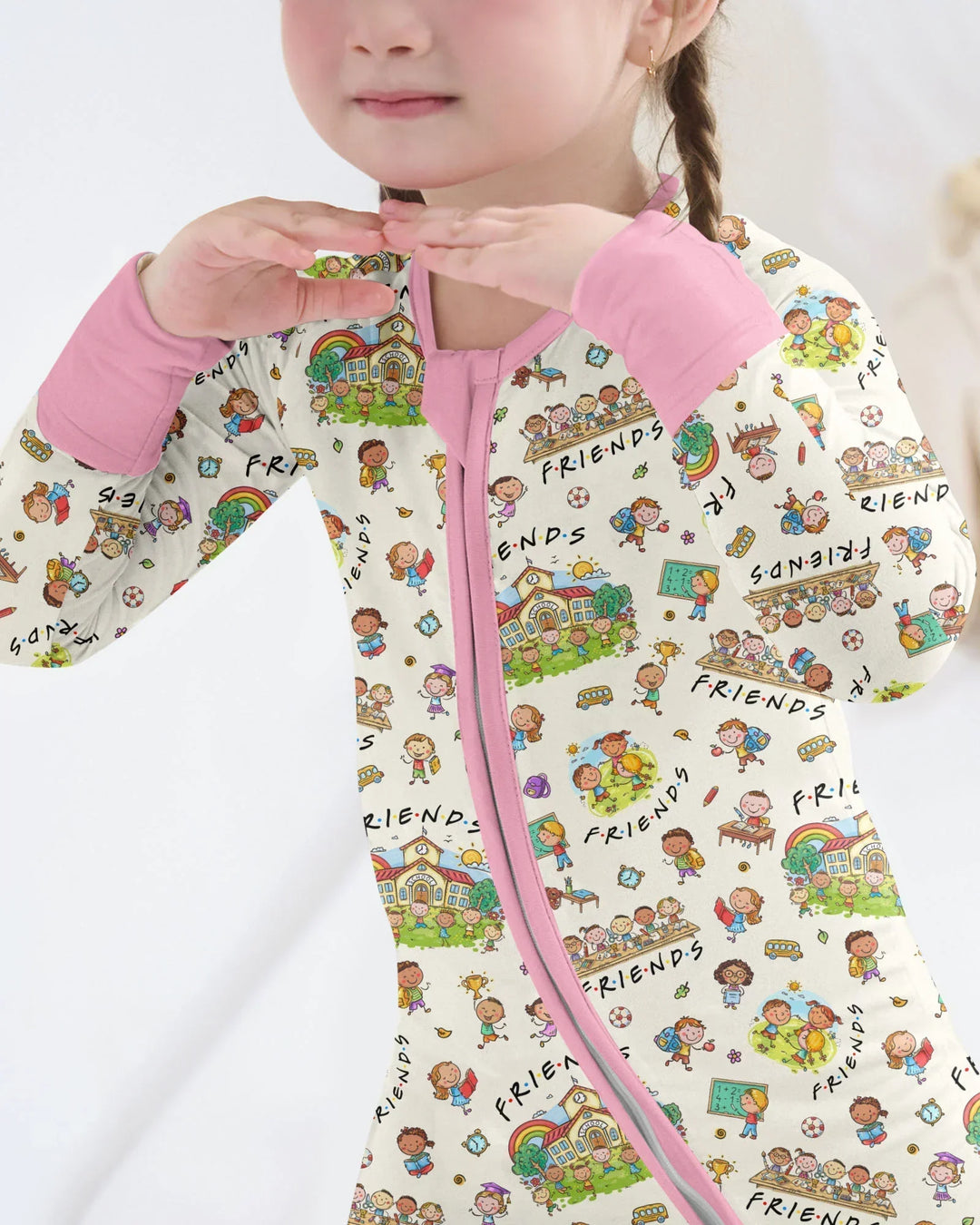 School Friends Forever Bamboo Convertible Zippy