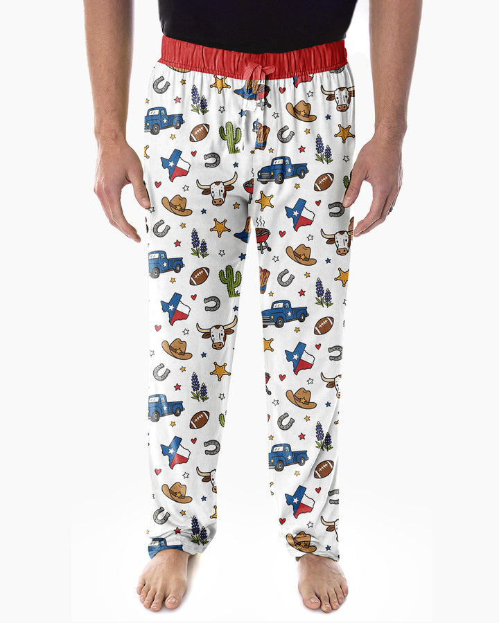 Someone in Texas Loves Me Bamboo Men's Pajama Set