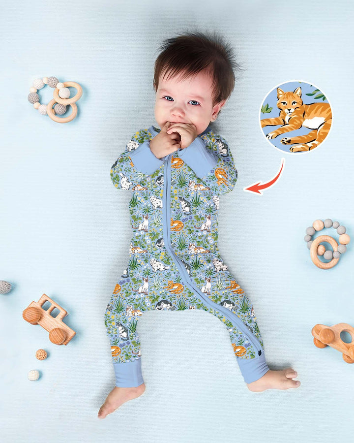 Kitten Garden Family Matching Bamboo Convertible Zippy