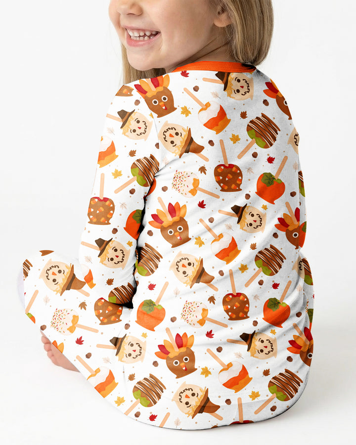 Template Bamboo Two Piece Long Sleeve Pyjamas Set