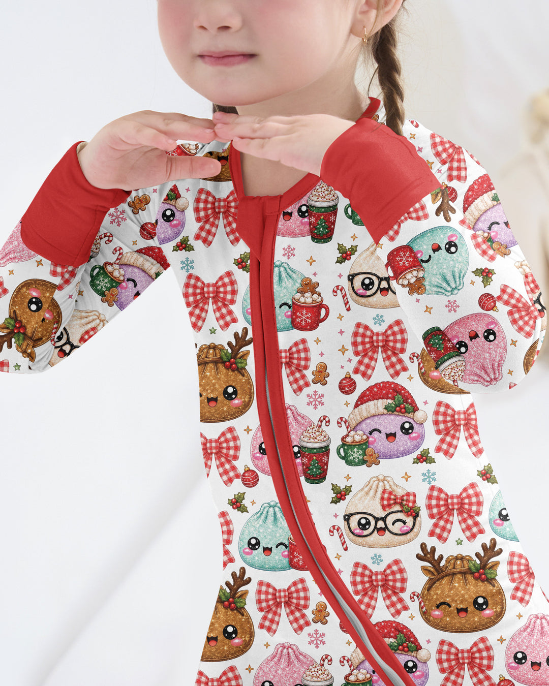 Merry Glitter Dumpling Bamboo Convertible Zippy
