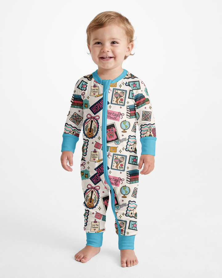 Happy Hispanic Heritage Month Bamboo Convertible Zippy