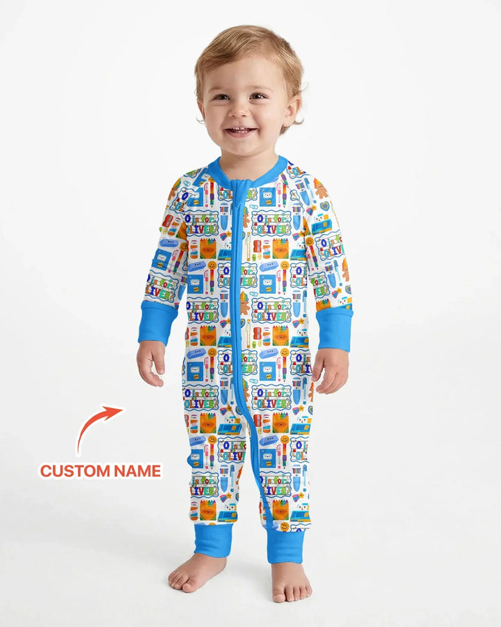 Custom Name Classroom Cuties Bamboo Convertible Zippy