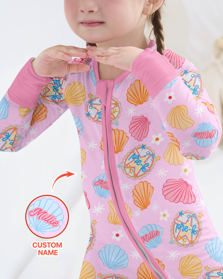 Mermaid Back To School Bamboo Convertible Zippy