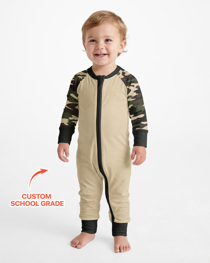 Back To School Monster Truck Dino Bamboo Convertible Zippy