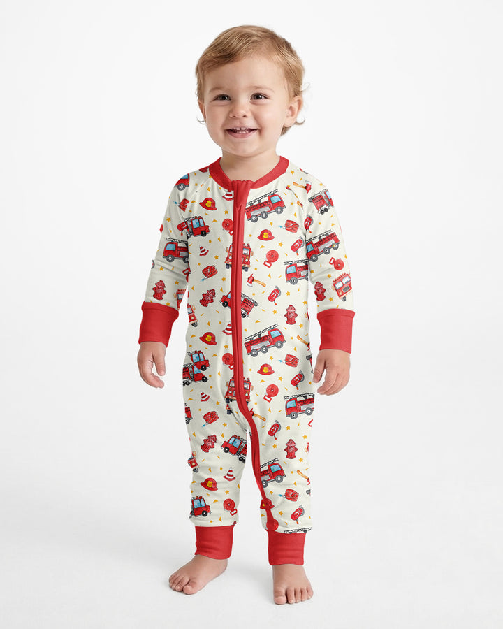 Fire Truck Bamboo Convertible Zippy