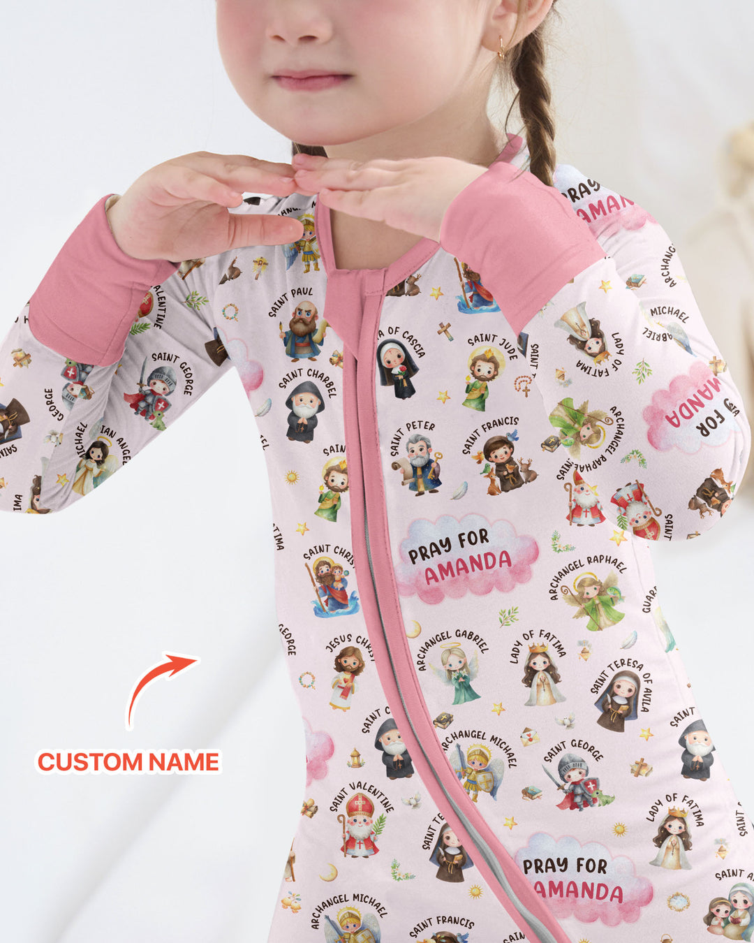 Catholic All Saints Bamboo Convertible Zippy