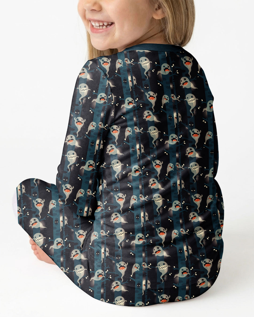 Scared yet Bamboo Two Piece Long Sleeve Pajama Set