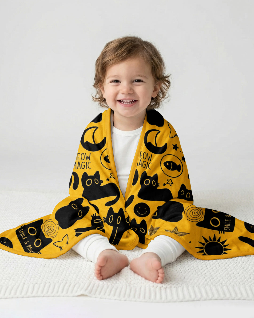 Meow Magic Bamboo Blanket