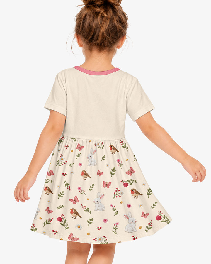 Garden Baby Bamboo Twirl Dress