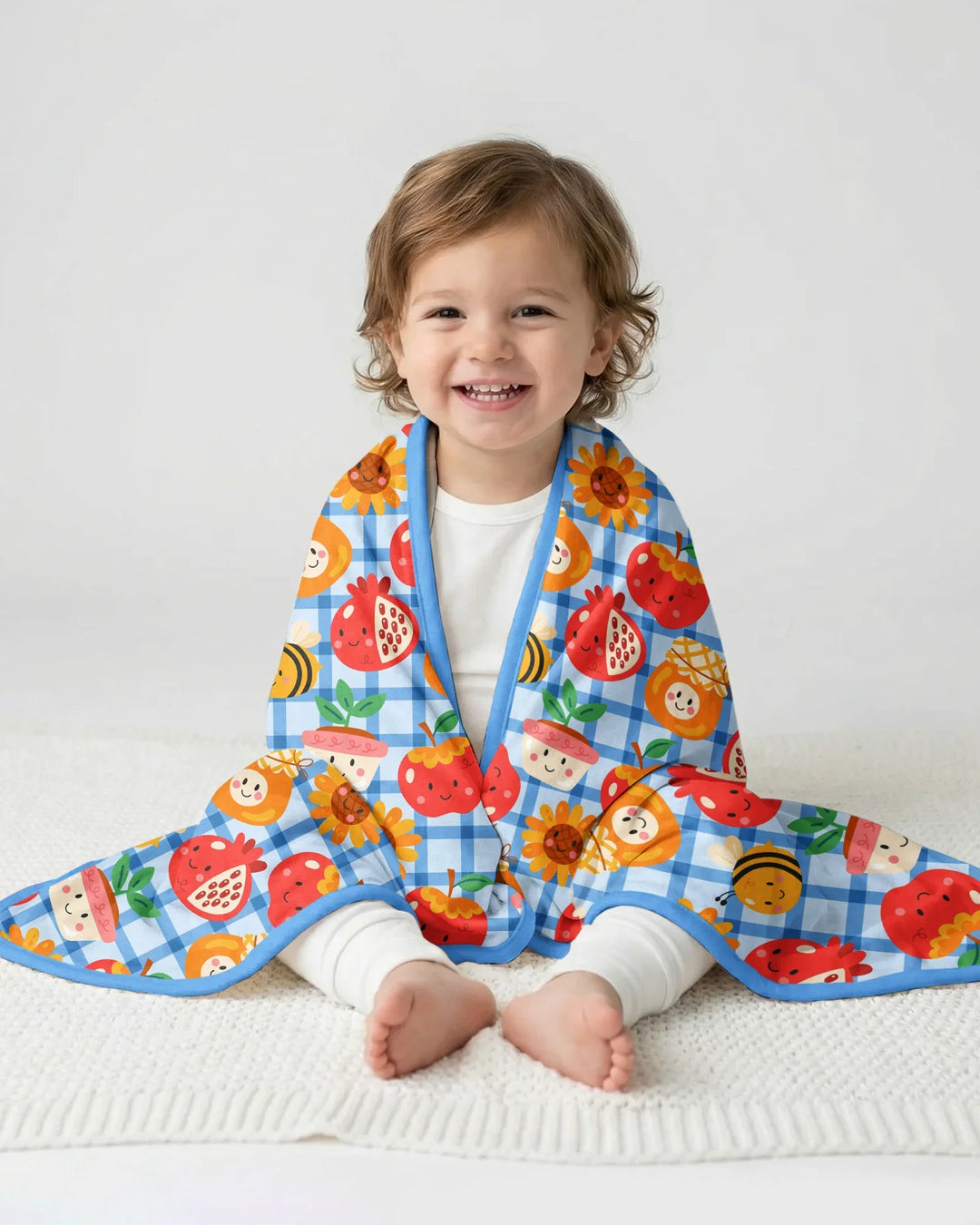 Sweet New Year Bamboo Blanket