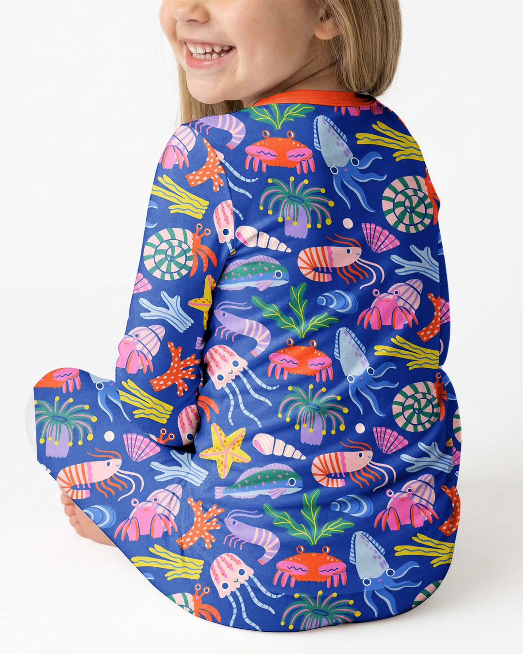 Under the Sea Bamboo Two Piece Long Sleeve Pyjamas Set