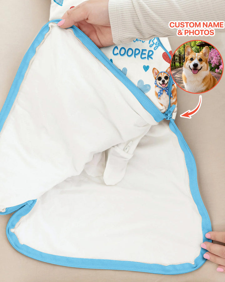 Pink Glam Dog Bamboo Sleep Bag