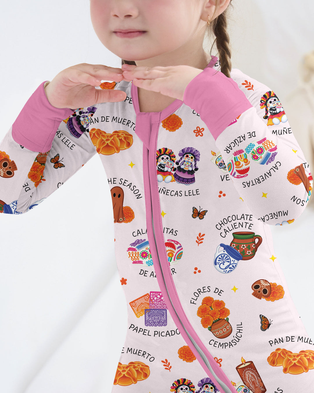 Tis the Dia De Muertos Season Bamboo Convertible Zippy