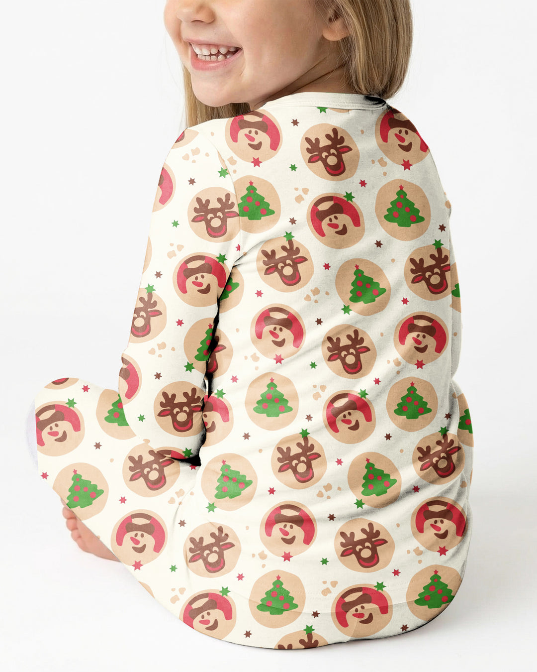 Template Bamboo Two Piece Long Sleeve Pyjamas Set