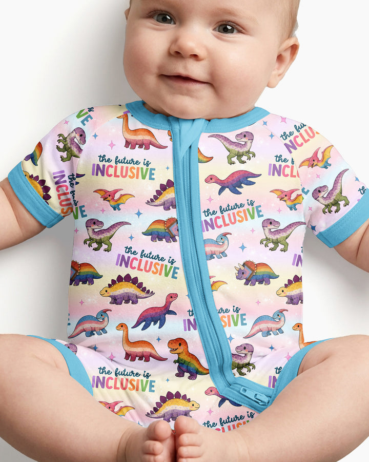 The Future is Inclusive Bamboo Shorty Zippy