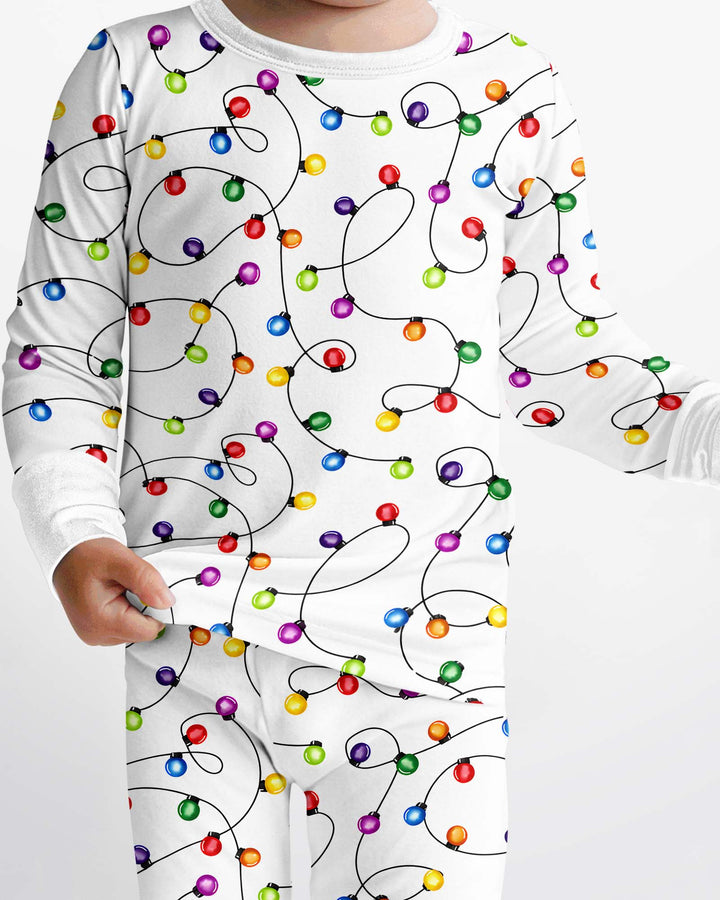 Template Bamboo Two Piece Long Sleeve Pyjamas Set