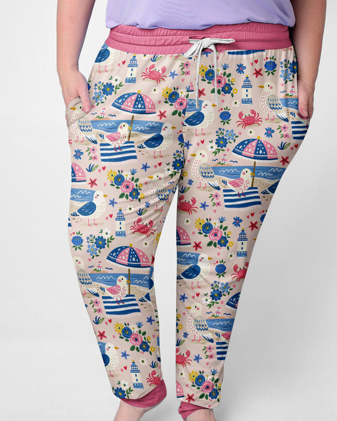 A Day At The Shore Bamboo Women Pajama Set
