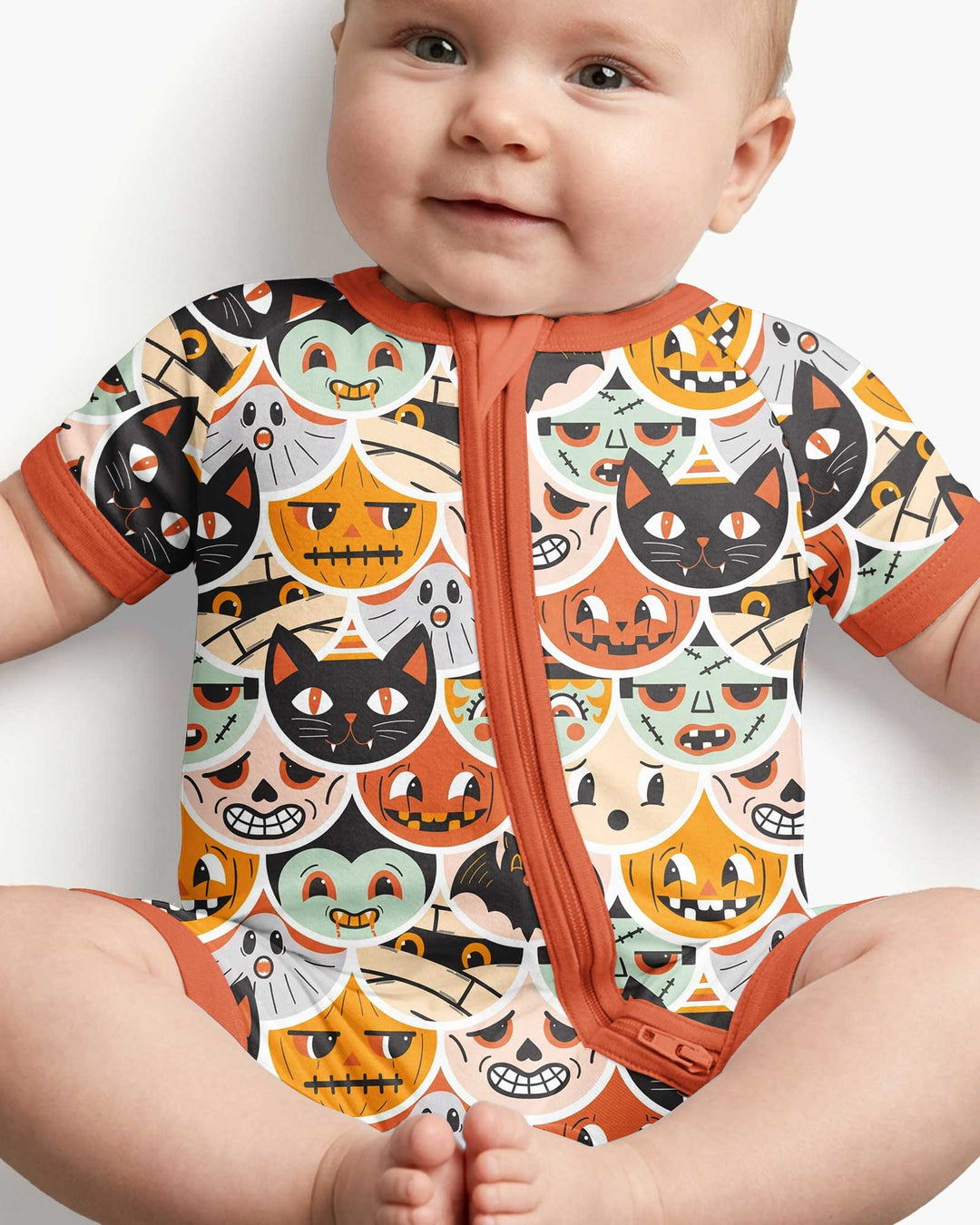 Monster Mash-Up Bamboo Shorty Zippy