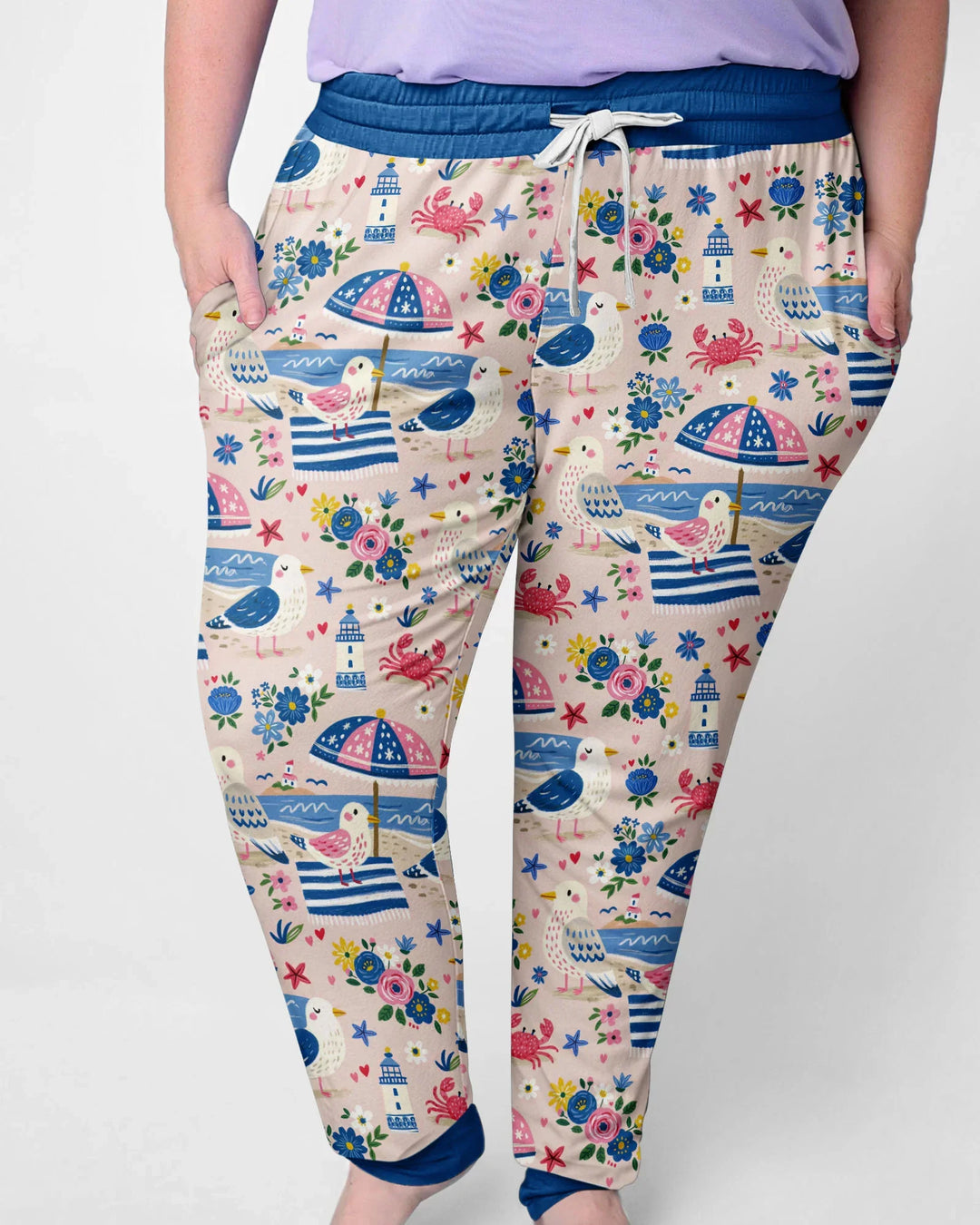 A Day At The Shore Bamboo Women Pajama Set
