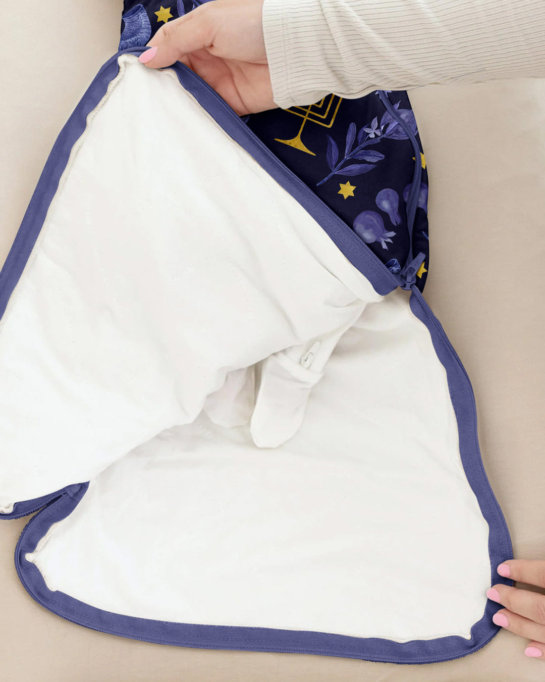 Rosh Hashanah Night Family Matching Bamboo Sleep Bag